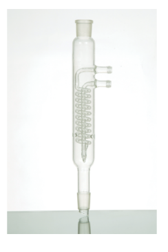 Kondenzator po Dimrotu za aparaturu po Soksletu, STAKLENI konektor 1000ml, šlif muški 71/55