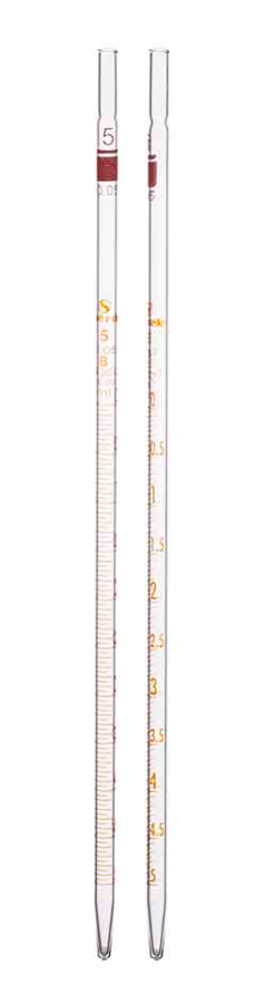 Pipeta graduisana serološka, 10ml (0.1), klasa B