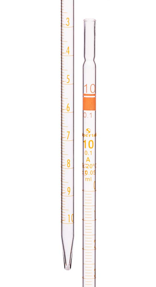 Pipeta graduisana, 5ml (0.05), klasa A (LOT sertifikat)