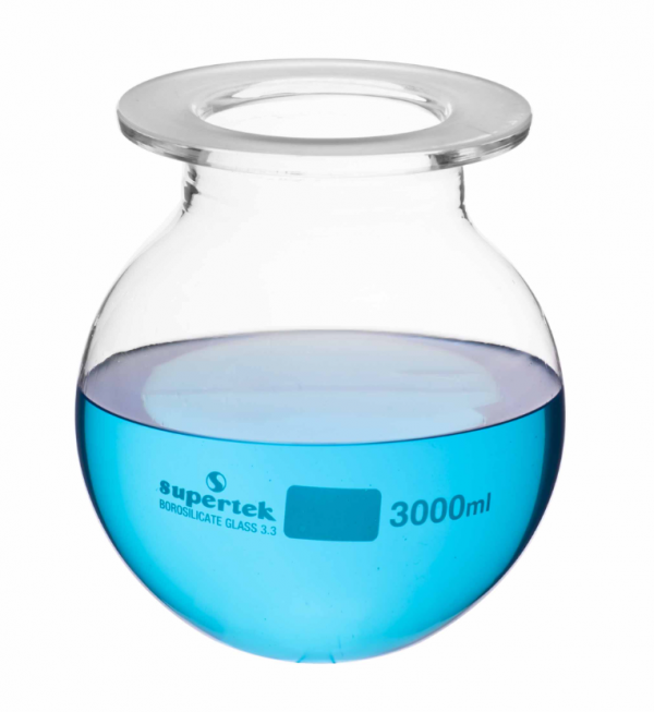 Reakciona boca, široko grlo, unutrašnji fi 100mm, spoljašnji fi 150mm, flat flange joint, 5000ml