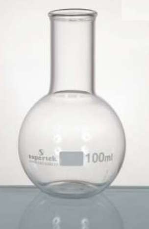 Tikvica (balon), ravno dno, usko grlo, 500ml, bez šlifa