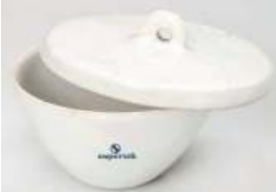 Tigl porcelanski (lončić za žarenje), niska forma, fi 24 x 20mm, 5ml