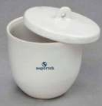 Tigl porcelanski (lončić za žarenje), visoka forma, fi 35 x 29mm, 15ml