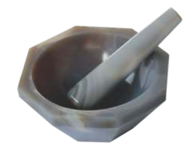 Avan sa tučkom ahatni, fi 150mm, h 63mm