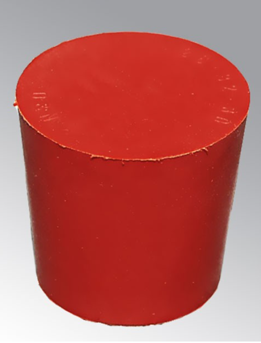 Čep gumeni, crveni, fi 12.50 x 16.50mm, h-20mm